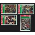 Suriname Paintings by Surinam Artists 4v 1976 M...