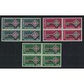 Cyprus Key with CEPT in handle Europa 3v Blocks...