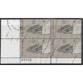 1968 Michel 967 - fine used (o) - Block of 4 - ...