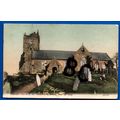 Postcard Unposted Godshill Church Isle Of Wight...