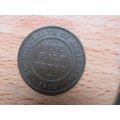 Australia 1912h (Heaton) 1/2d HalfPenny Coin