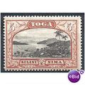 Tonga 1897 SG53 5/- Black & Brown-Red Mounted M...