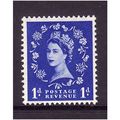 GREAT BRITAIN 1952 SG516 QEII TUDOR 1d ULTRAMAR...