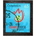 AUT 2008 65c (S/A) 'EURO 2008 FOOTBALL ' FINE U...