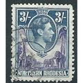 Northern Rhodesia 1938 SG42 3/- Violet & Blue F...