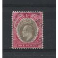 SthNigeria.SG11 1d Grey-Black and Carmine.Fine ...
