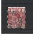 BritishHonduras.SG102 2c Red.Colour Unchecked.F...