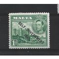 Malta.SG236 1d Verdala Palace (Green).Mounted M...