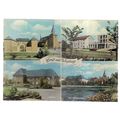 WEGBERG, GERMANY multiview used vintage postcard #
