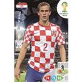 Adrenalyn XL World Cup 2014 Ivan Strinic Croatia