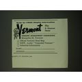 1955 Vermont Development Commission Ad - Write for free helpful information