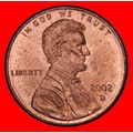 MEMORIAL 1982-2008: USA★1 CENT 2002D UNC LINCOL...