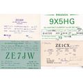 Salisbury Bulawayo Rhodesia Rwanda 4x Vintage Q...