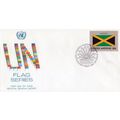 ZAYIX - United Nations FDC 1983 Flag Series Jam...