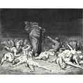 DANTE AND VIRGIL AMONG THE GLUTTONS 1903 Gustav...