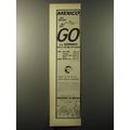 1960 Aeronaves de Mexico Airlines Ad - Mexico jet ready jet set Go