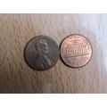 1992d USA 1 Cent Lincoln Memorial Coin
