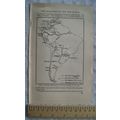1937 map The Spanish exploration in South Ameri...
