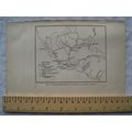 1937 map Spanish Exploration in Central and Nor...