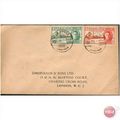 Nyasaland Letter 1946 - SG 158-159 - KGV1 1d & ...