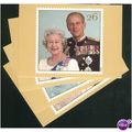 GB PHQ's mint set 1997 - Royal Golden Wedding A...