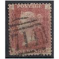 1858 SG43 1d Red Plate 212 Good/Fine Used Check...