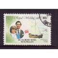 SEYCHELLES 1981 SG 23 40c ROYAL WEDDING FINE US...