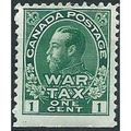 Canada 1915 SG228 1c Green WAR TAX Mounted Mint...