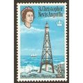 St Kitts Nevis QEII 1963 ½c New Lighthouse Somb...