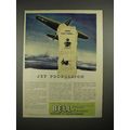 1944 Bell Aircraft Ad - Jet Propulsion