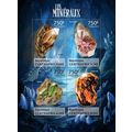 CENTRAL AFRICA 2013 SHEET MNH MINERALS MINERAUX...