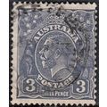 AUSTRALIA, 1932 3d George V die II ultramarine,...