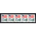 2280a 25c U.S. Flag Very Fine MNH PNC 11/5 KA9143