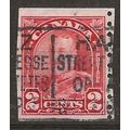 Canada 1935 SG307 2c Scarlet IMP x Perf 8.5 Coi...