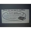 1913 Bissell Carpet Sweeper Ad - There's But On...