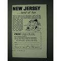 1960 New Jersey Tourism Ad - New Jersey Éland o...