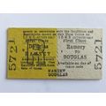 Isle of Man Railway Ramsey - Douglas Ticket