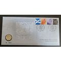 1999 PNC Limited Edition GB Stamp & £1 Coin Cov...