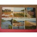 multiview, PICTURESQUE PEMBROKESHIRE ..used pos...