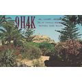Gozo Malta Amateur Radio Station QSL 1973 Postc...