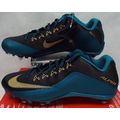New Mens 14 NIKE Alpha Pro 2 Teal Black Footbal...