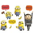 Roommates Minions The Rise Of Gru Wall Decal Se...