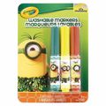 Crayola Minions Washable Markers -Baby Fir Gree...