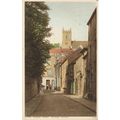 PC20863 Hythe. Hastings Street. Showing Church....