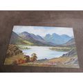 Valentines Postcard - Elter Water, Lake distric...