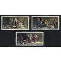 Malta Paintings Christmas 3v 1977 MNH SG#589-591