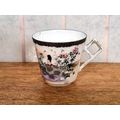 Japanese Art Deco Tea Cup, Vintage Oriental Por...