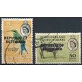 Bechuanaland optd: 5c & 50c - Botswana 1966 - F...