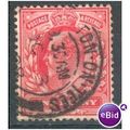 GB stamps 1902-10 KEV11 - 1d SG219 Stockton On ...