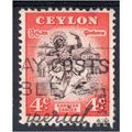 Sg413 4c purple & red fine used (U102)